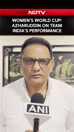 India vs Pakistan: Women’s World Cup: Azharuddin On Team India’s Performance