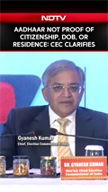 SIR Row | “Aadhaar Not Proof Of Citizenship, DOB, Or Residence: ECI Chief Clarifies