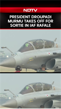 President Murmu Flies In Rafale Fighter From Airbase Key To Operation Sindoor