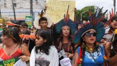Thousands march outside COP30 summit in call for action