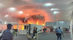 COP30 climate talks evacuated after fire breaks out