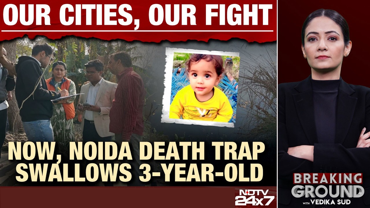 Noida Tragedy: Toddler Falls into Waterlogged Pond, Dies