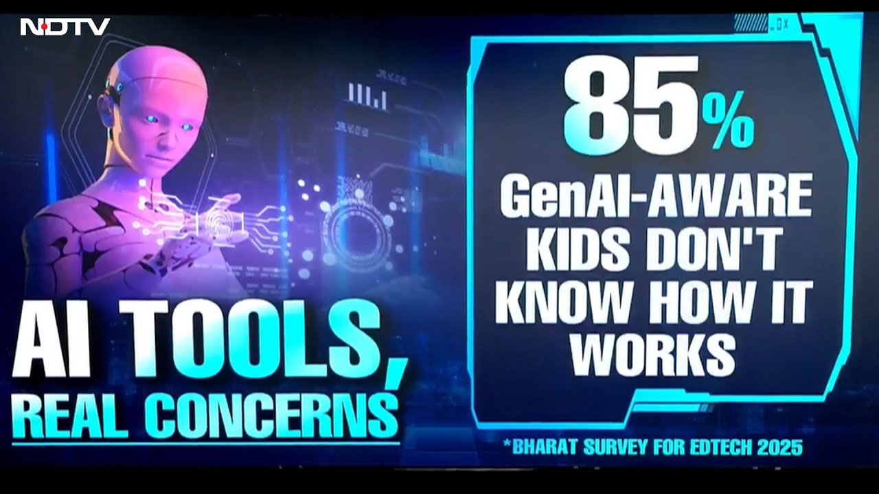 AI Tools | More Indian Kids Using Gen AI Tools, But Most Don’t Understand It: Survey