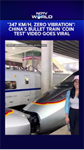 “347 km/h, Zero Vibration”: China Bullet Train ‘Coin Test’ Video Goes Viral