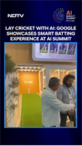 Play Cricket With AI: Google Showcases Smart Batting Experience At AI Summit