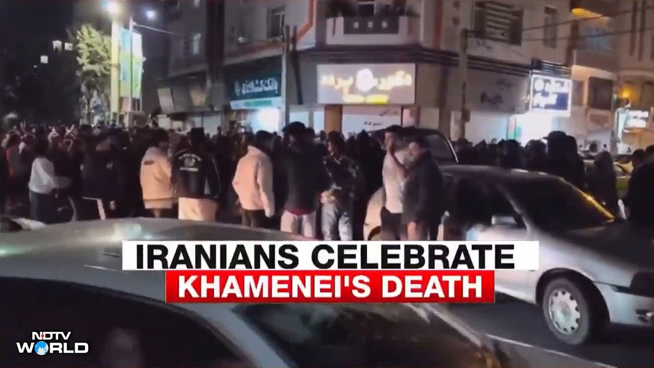 Celebrations In Tehran As News of Khamenei’s Death Spreads