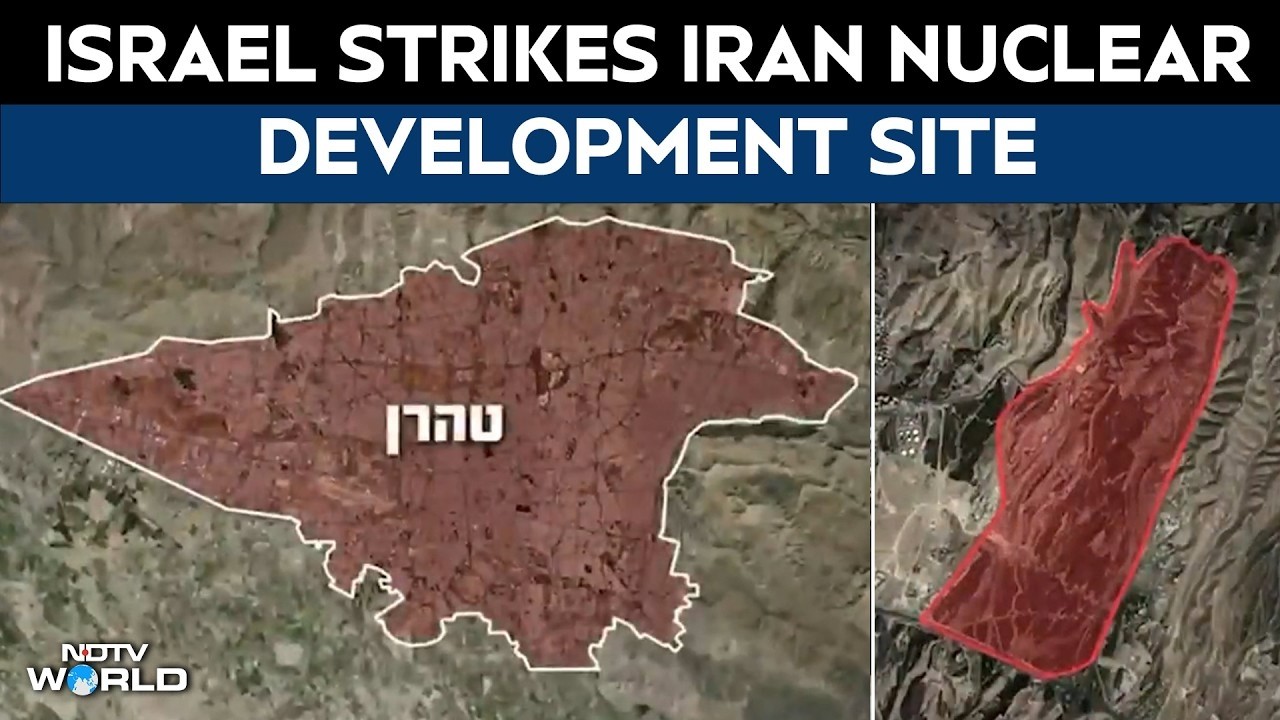 Iran News | Israel Strikes Iranian Nuclear Development Site Amid Escalating Tensions