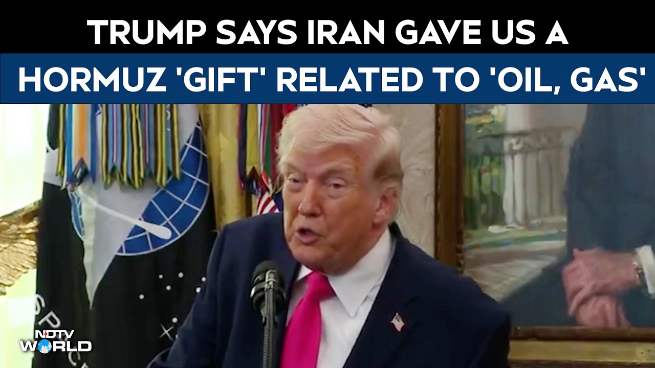 US Iran War Latest News | Trump Says Iran Gave US A Hormuz ‘Gift’ Related To ‘Oil, Gas’
