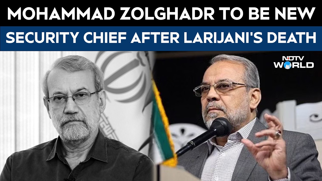 Iran War News | Iran Names Mohammad Zolghadr Security Chief After Ali Larijani’s Death