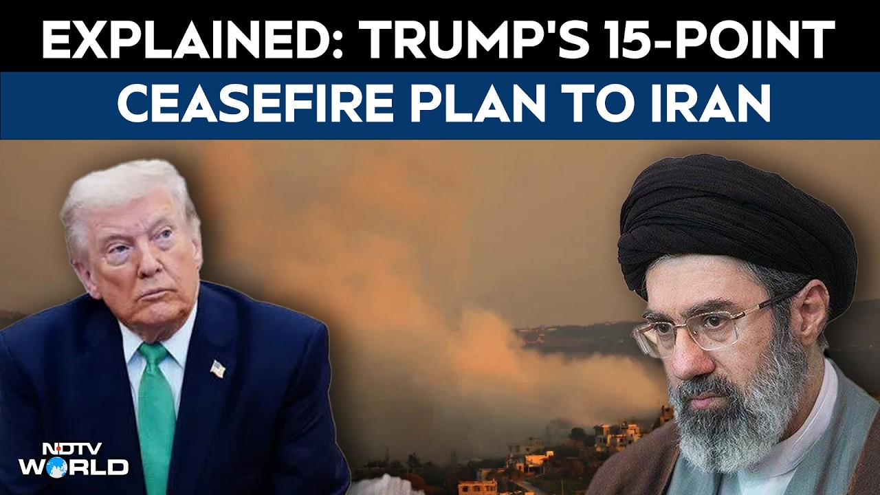 Trump Administration Offers 15-Point Ceasefire Plan To Iran: Explained