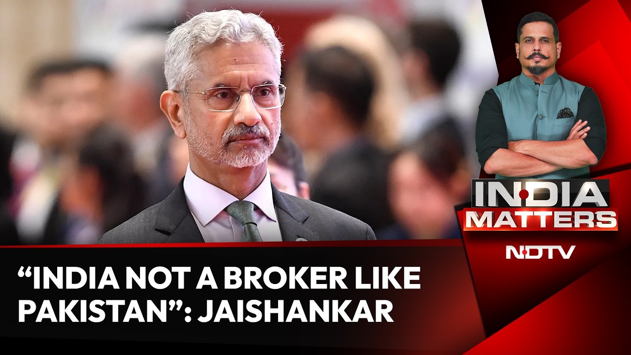 US Iran War | Jaishankar Lashes Out At Pakistan | Jaishankar: “India Not A “Broker” Like Pakistan”