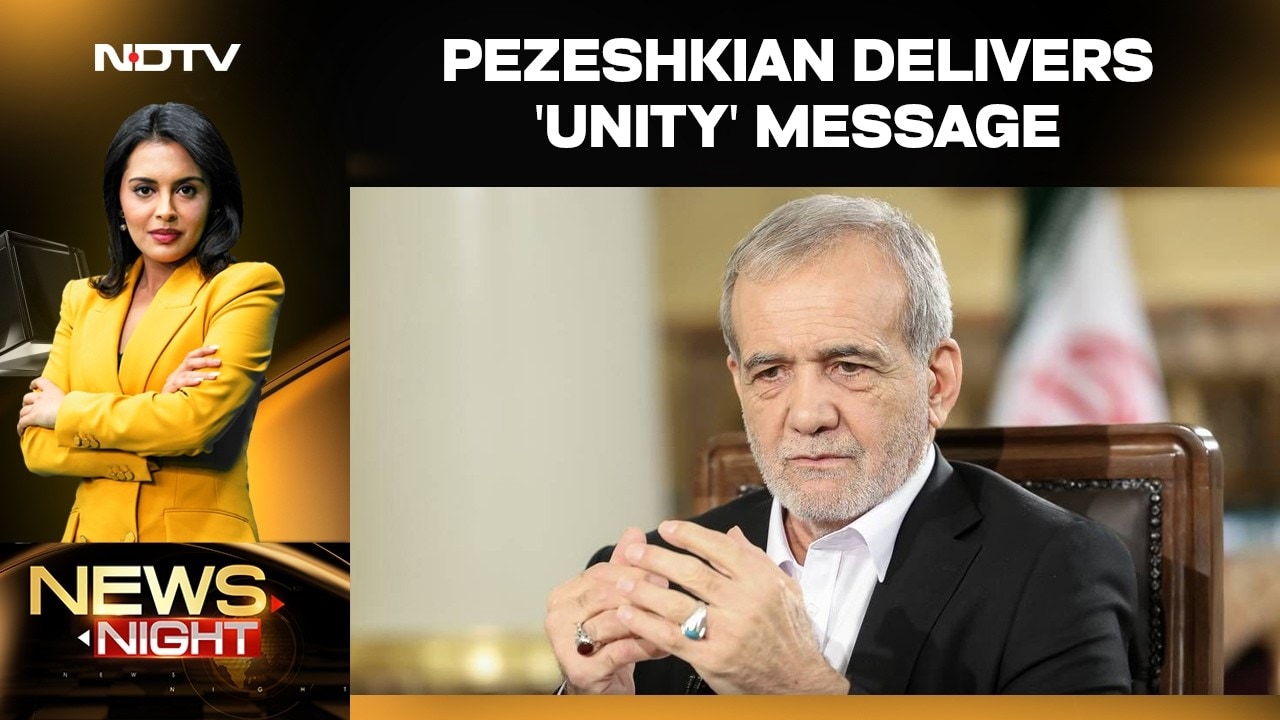 Iranian President Pezeshkian Delivers ‘Unity’ Message As War Escalates