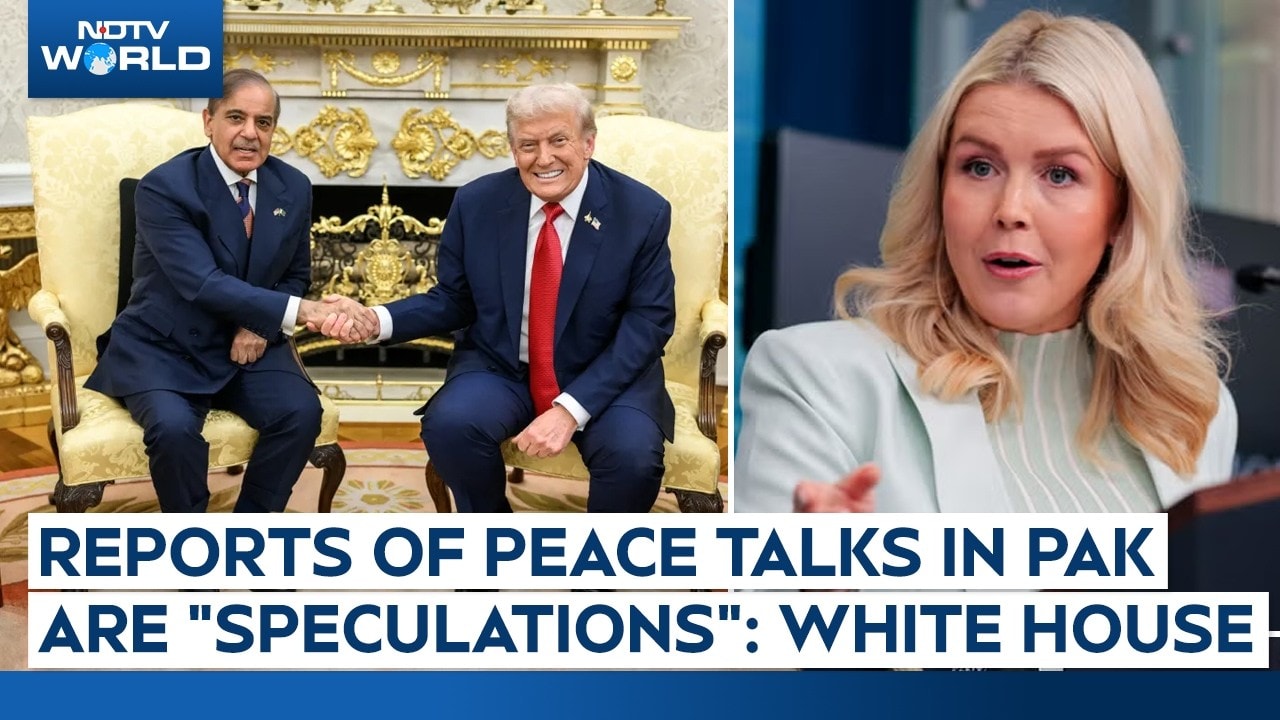 US-Iran War | Reports Of Peace Talks In Pakistan Are “Speculations”: White House