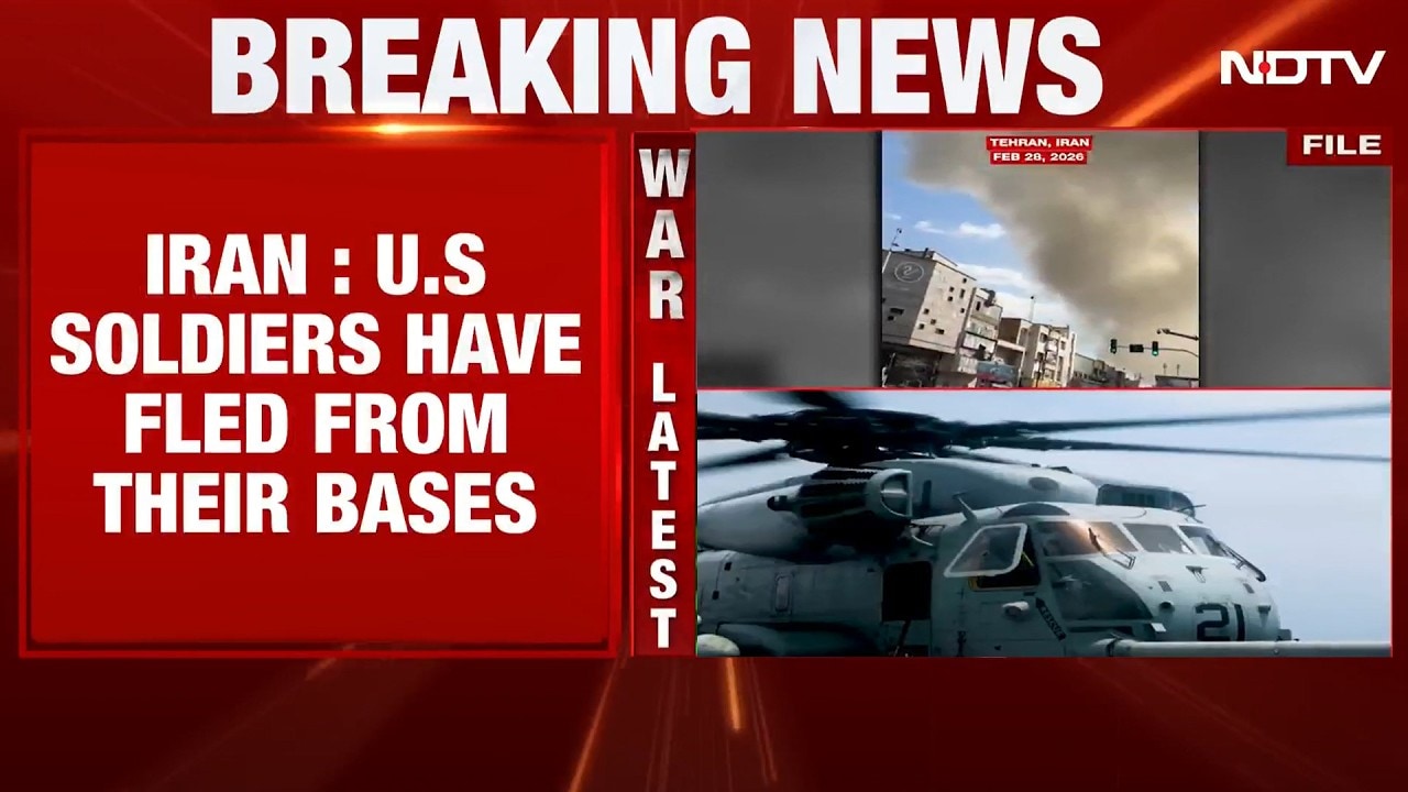 Iran Claims US Troops ‘Fled’, Bases ‘Eliminated’; Ground Reality Differs