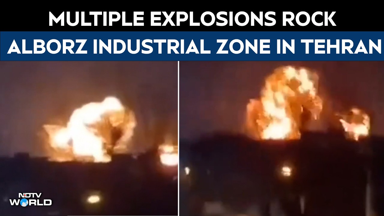 Israel Attacks Iran | Multiple Explosions In Iran, Hezbollah Claims Attack On Israel’s Military Hub