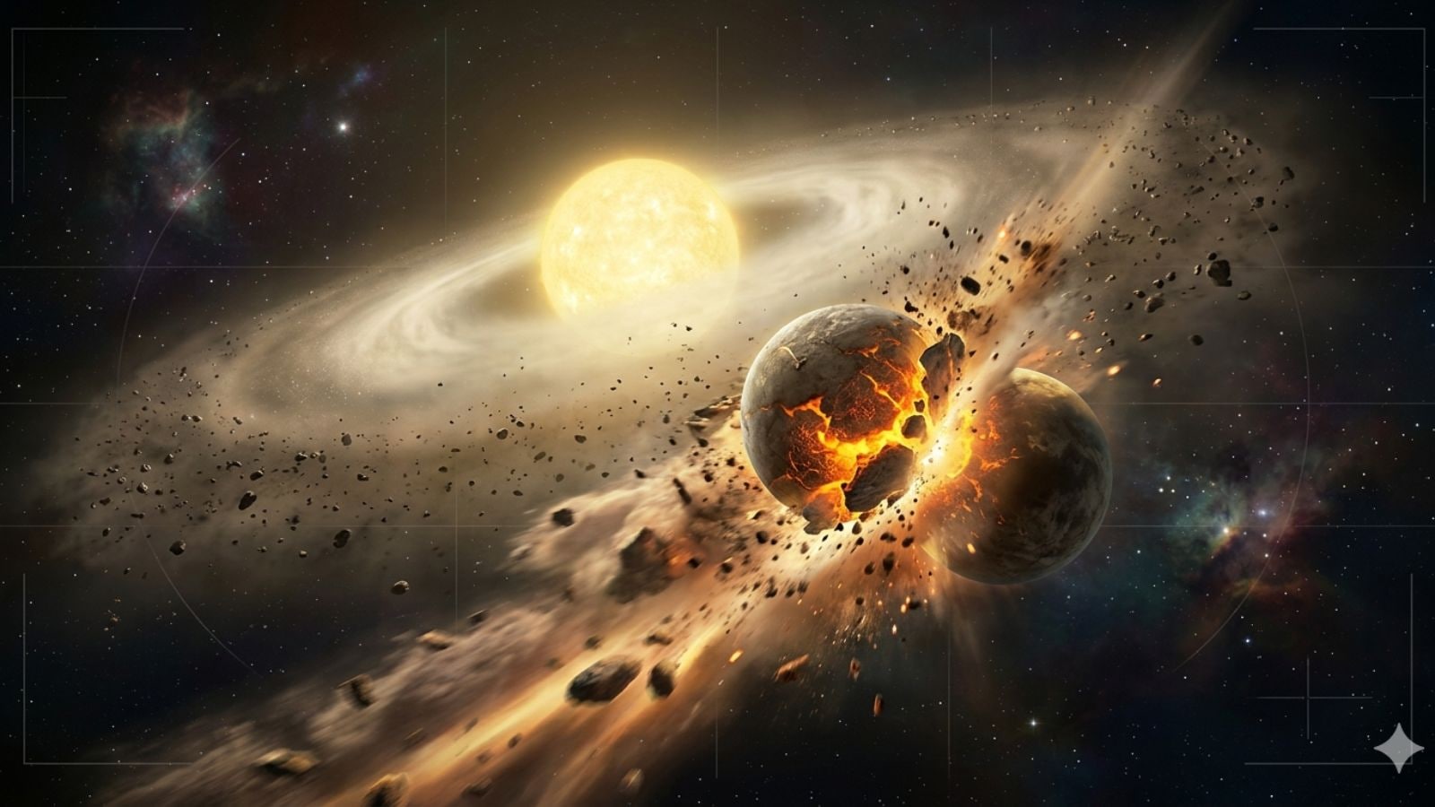Astronomers spot violent collision of two exoplanets 11,000 light-years away: ‘It went completely bonkers’