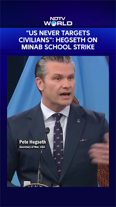 “US Does Not Target Civilians”: US Secretary Of War Pete Hegseth On Minab School Strike In Iran