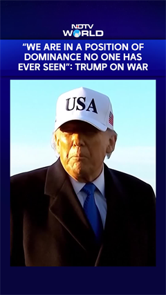 Trump Says US “In A Position Of Dominance No One Has Ever Seen” On The Iran War Situation