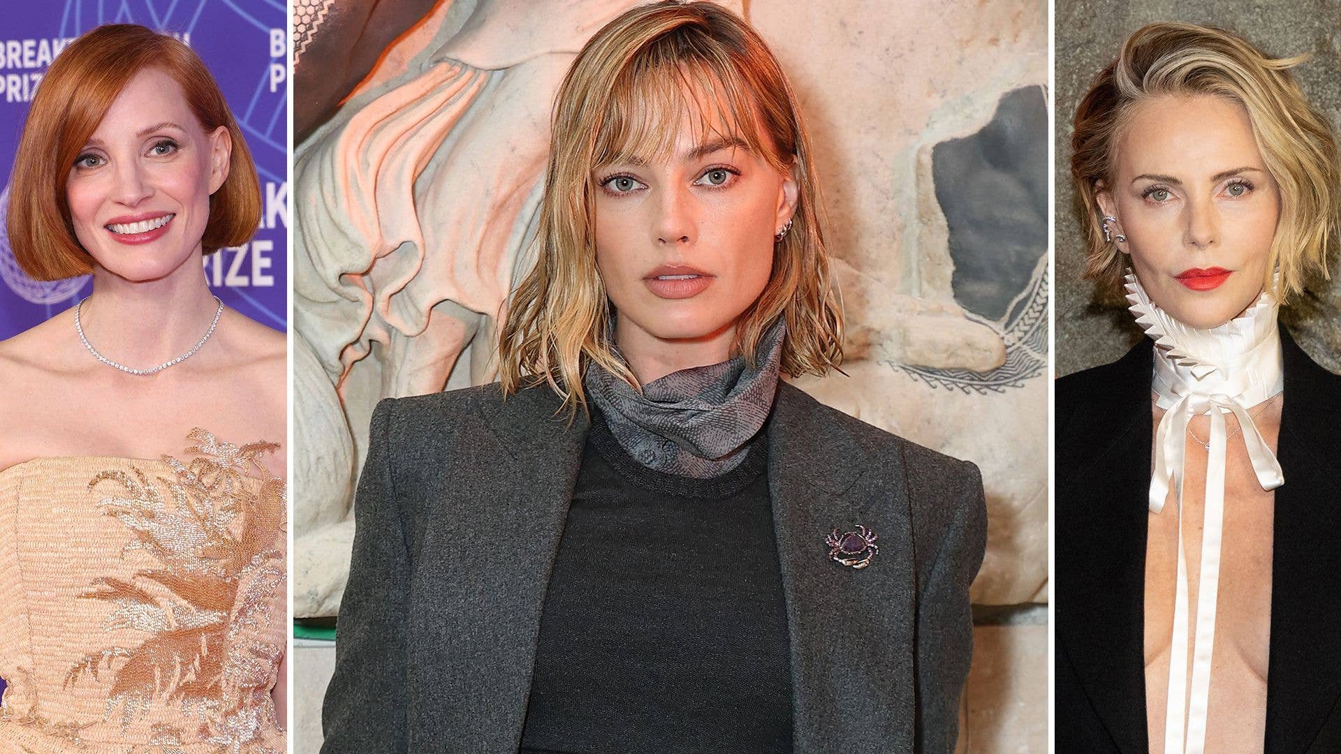 Charlize Theron, Margot Robbie and Jessica Chastain’s new haircuts signify an ‘act of rebel’ – and we want in