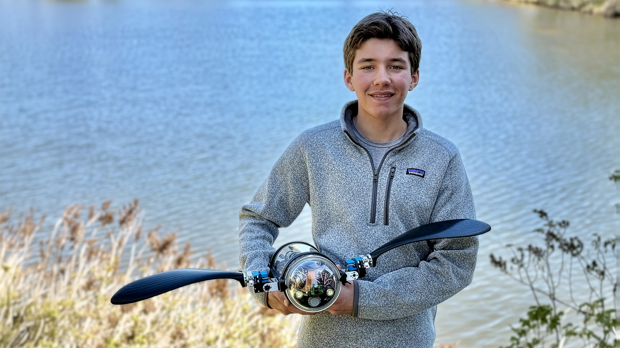 Bharat Journal Teen builds ‘Bionic Underwater Robotic Turtle’ to detect ecological threats